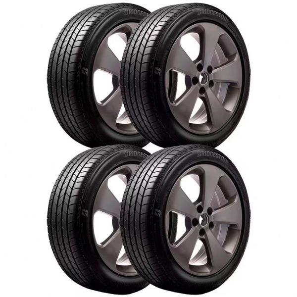 Pneu Aro 17 Bridgestone Turanza T005 225/45 94Y XL Run Flat 4 Unidades Preto