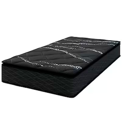 Colchão de Solteiro New Italia Black Com Molas Ensacadas Umaflex Preto