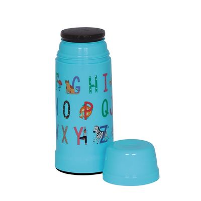 Garrafa Térmica Mini Mor Kids 300ml Ceu Azul Alfabeto