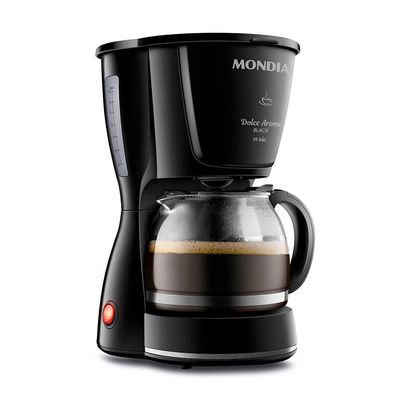 Cafeteira Elétrica 18 Xícaras Mondial Dolce Arome C-30 Preta 127V 220V