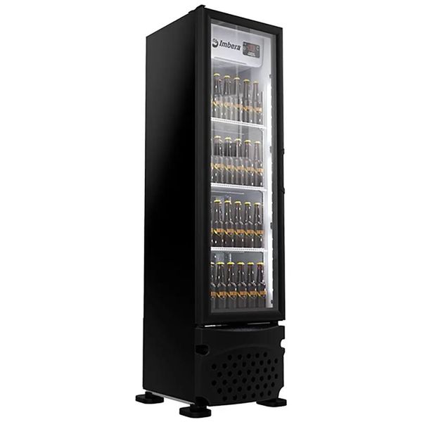 Cervejeira Imbera 215 Litros Porta de Vidro Preta CCV144 - 127 Volts 127 Volts Cervejeira Imbera 215 Litros Porta de Vidro Preta CCV144 - 127 Volts 127 Volts