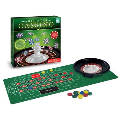 Jogo de Tabuleiro Nig Brinquedos Roleta Cassino