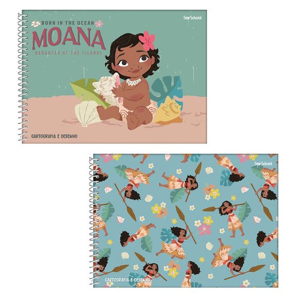 Caderno Cartografia Espiral Starschool São Domingos Moana 80 Folhas Caderno Cartografia Espiral Starschool São Domingos Moana 80 Folhas