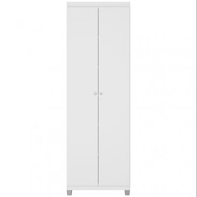 Armário Multiuso Bartira Gigante com 2 Portas e 5 Prateleiras Branco