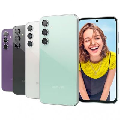 Smartphone Samsung Galaxy S23 FE 5G 128GB 8GB RAM Câmera Tripla Traseira Selfie de 10MP Tela 6.4 Exynos 2200 Grafite