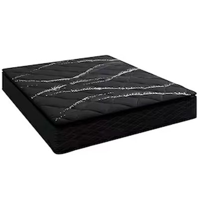 Colchão Queen Size New Italia Black com Molas Ensacadas Umaflex Preto