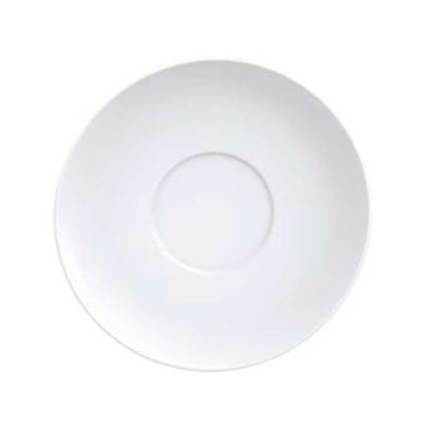 Conjunto com 6 Xícaras e Pires para Chá Tramontina Paola em Porcelana - 240 ml Branco