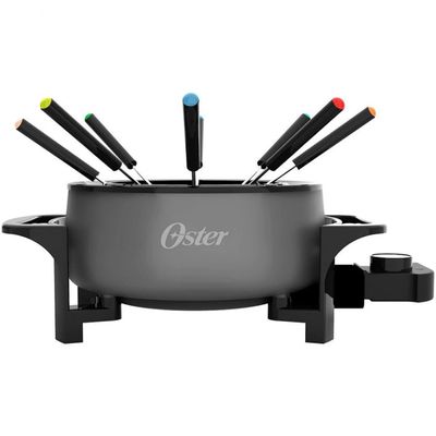 Panela Elétrica de Fondue Oster OFND100 2.4 Litros Cinza / 220V