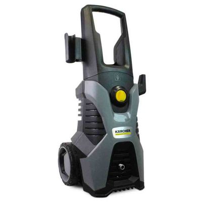 Lavadora de Alta Pressão Karcher HD 4/13 C 1900psi com Rodas, Aplicador de Detergente e Mangueira de 7,5 Metros Preto com Cinza / 220V