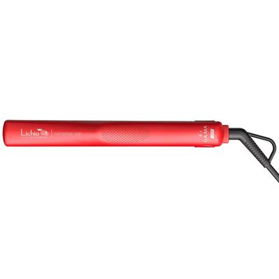 Chapinha Prancha GA.MA Italy Lichia Ceramic 220 Graus C com Emissão de Íons Negativos Vermelho / Bivolt