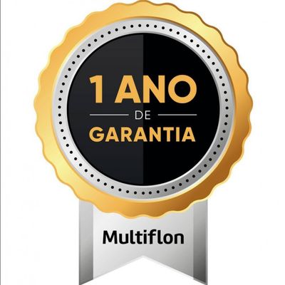 Assadeira Funda Multiflon Antiaderente - 28cm Preto
