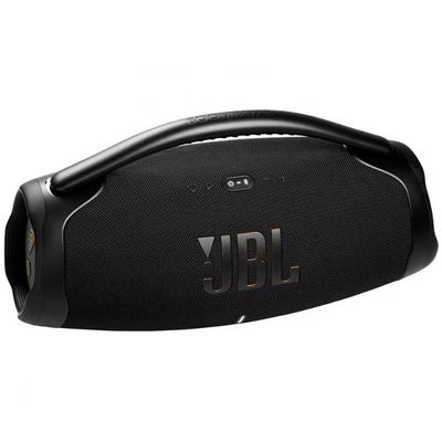 Caixa de Som Portátil JBL Boombox 3 com Wi-Fi e Bluetooth Preto