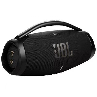 Caixa de Som Portátil JBL Boombox 3 com Wi-Fi e Bluetooth Preto
