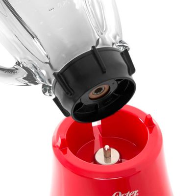 Liquidificador Super Chef com 8 Velocidades 750W Oster Vermelho / 110V