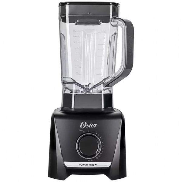 Liquidificador Oster OLIQ610 15 Velocidades 1400W Preto / 220V