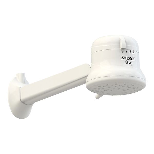 Chuveiro Ducha Zagonel Ideale Plus com Cano 4 Temperaturas - 4400W 220V Chuveiro Ducha Zagonel Ideale Plus com Cano 4 Temperaturas - 4400W 220V