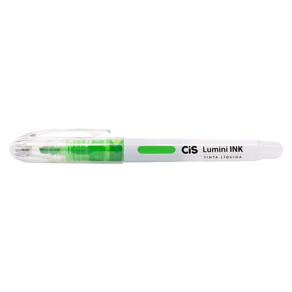 Marca Texto Cis Lumini Ink Verde Marca Texto Cis Lumini Ink Verde