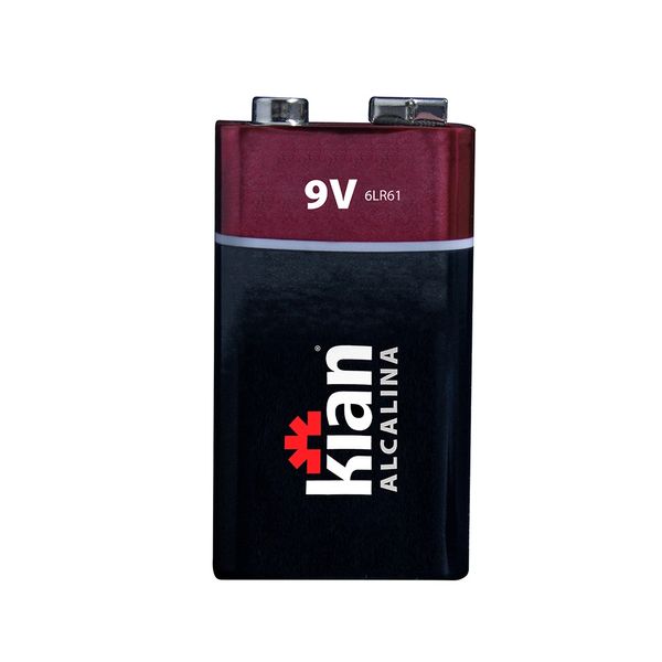 Bateria Alcalina Kian 9V Bateria Alcalina Kian 9V