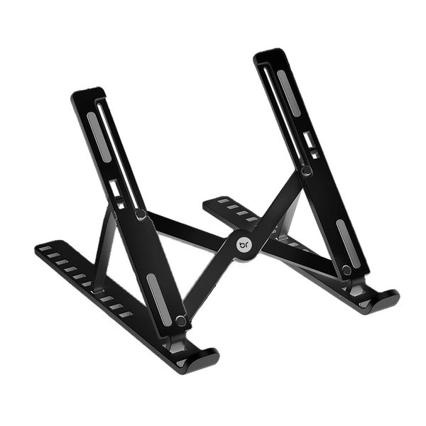 Suporte para Notebook Bright BC003 Dobrável Plástico Preto Suporte para Notebook Bright BC003 Dobrável Plástico Preto