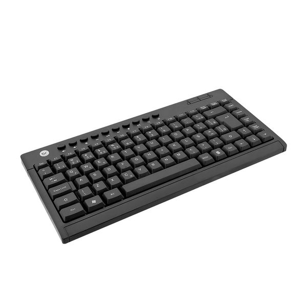 Mini Teclado Multimídia Bright 0505 USB Preto