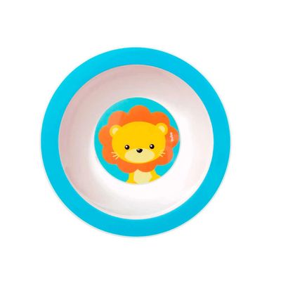 Kit Refeição Infantil Buba Leão 3 Peças
