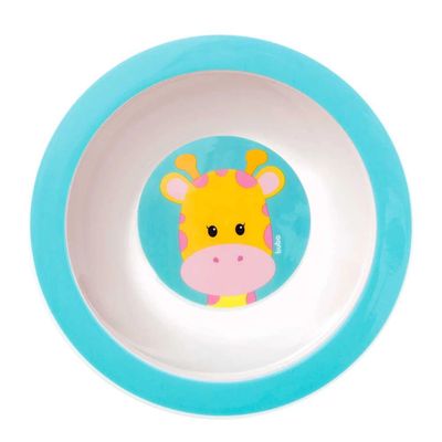 Kit Refeição Infantil Buba Girafa 3 Peças
