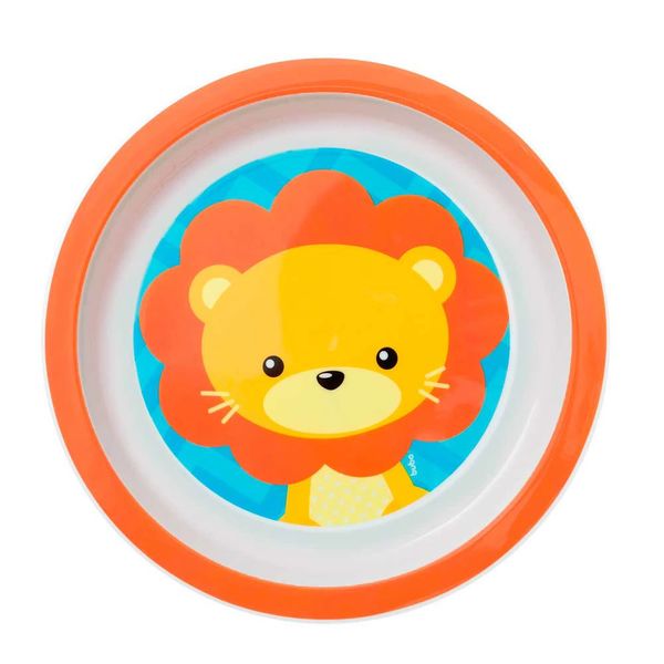 Pratinho Infantil Buba Fun Leão Pratinho Infantil Buba Fun Leão