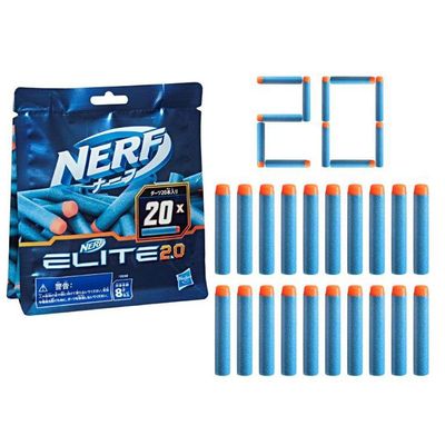 Refil 20 Dardos Nerf Hasbro F0040