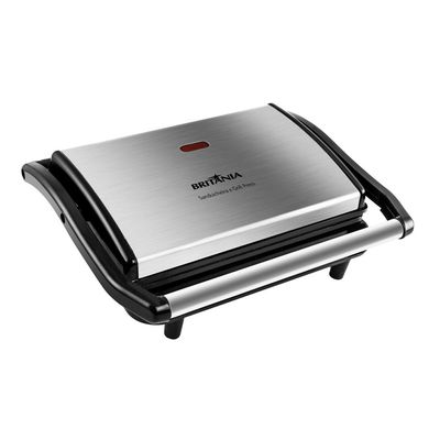 Sanduicheira PressGrill Britânia BGR27I Inox 127V 127V
