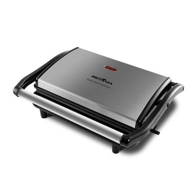Sanduicheira PressGrill Britânia BGR27I Inox 127V 127V