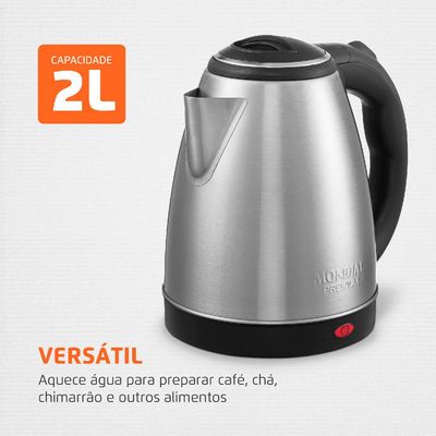 Chaleira Elétrica Mondial Pratic Inox CE-06 127V