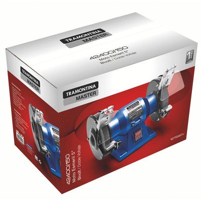 Moto Esmeril 260 W 5" Tramontina para Uso Profissional Bivolt