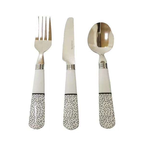 Faqueiro Cazza Organic em Inox 12 Peças - Item Sortido Faqueiro Cazza Organic em Inox 12 Peças - Item Sortido
