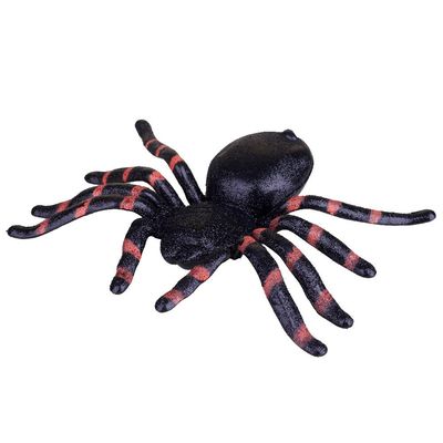 Aranha Decorativa Halloween Silver Plastic