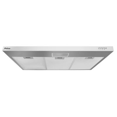 Depurador e Exaustor Inox Philco 3 Velocidades 150W PDR80I 127V