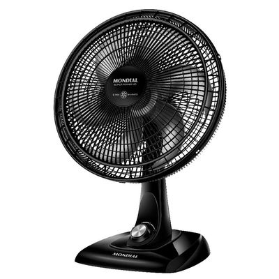 Ventilador de Mesa 40cm Mondial VSP40B 6 Pás Preto 220V 220V