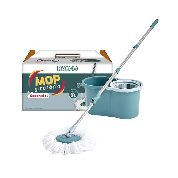 Mop Rayco Giratório com Balde 8L Mop Rayco Giratório com Balde 8L