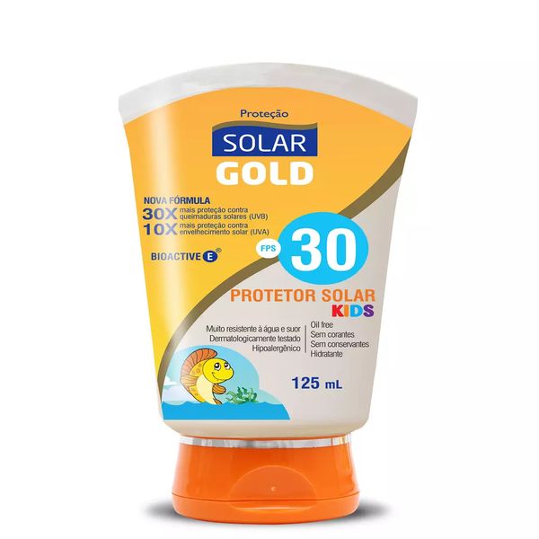 Protetor Solar Kids Nutriex Solar Gold FPS 30 125ml