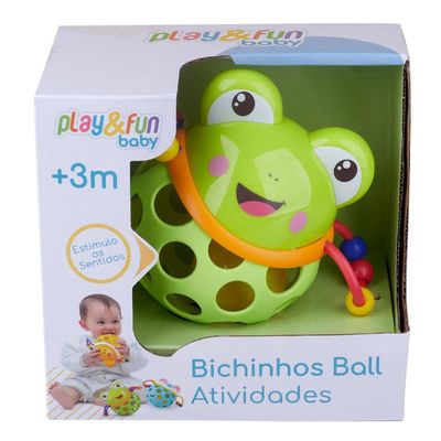 Chocalho Bichinhos Ball Atividades CV233251 Play&Fun