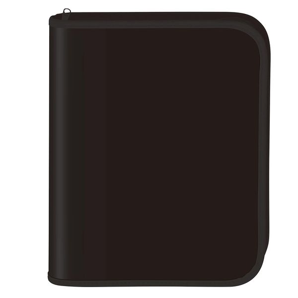 Caderno Argolado Universitário DAC Preto com Zíper