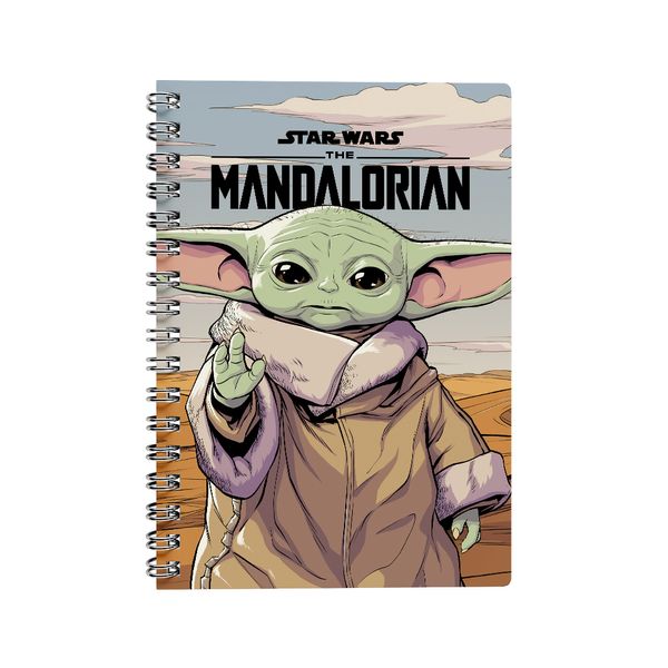 Caderno Universitário Culturama The Mandalorian 1 Matéria 80 Folhas