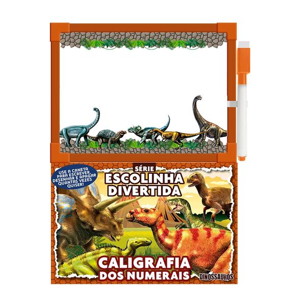 Escolinha Divertida Editora Online Dinossauro Numerais