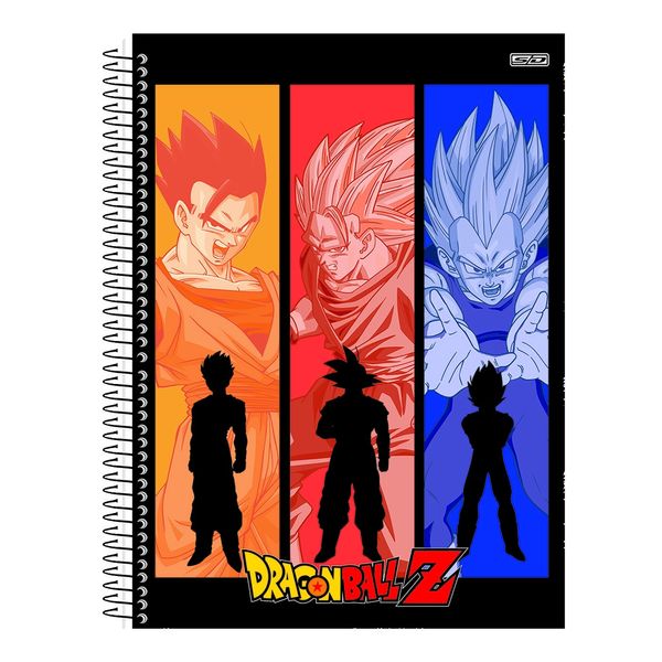 Caderno Universitário São Domingos Dragon Ball 10 Matérias 160 Folhas - Item Sortido