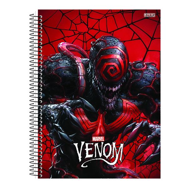 Caderno Universitário São Domingos Venom 10 Matérias 160 Folhas - Item Sortido