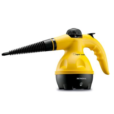 Higienizador Vapor Wash Mondial Amarelo e Preto 1000W HG-01 127V