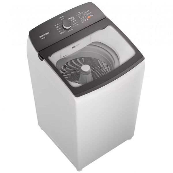 Lavadora de Roupas Brastemp BWK13AB com Ciclo Tira Manchas Advanced e Ciclo Antibolinha - 13kg Branco / 110V