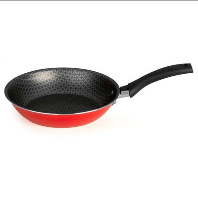 Conjunto de Panelas 4 Peças Multiflon Essencial com Revestimento Antiaderente Ultra7 e Tampas de Vidro Vermelho