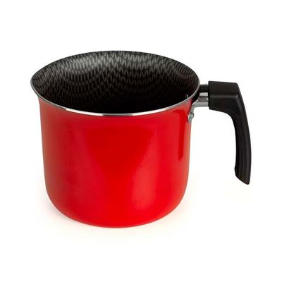 Conjunto de Panelas 4 Peças Multiflon Essencial com Revestimento Antiaderente Ultra7 e Tampas de Vidro Vermelho