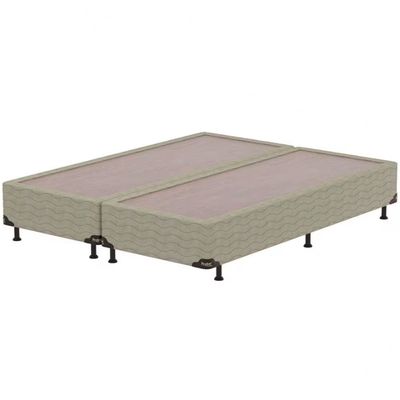 Base Box Queen Size Probel Fort Comfort com Revestimento em Tecido Jacquard 38x158x198cm n/a