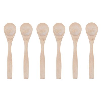 Conjunto 6 Colheres Spyce Bamboo Cazza